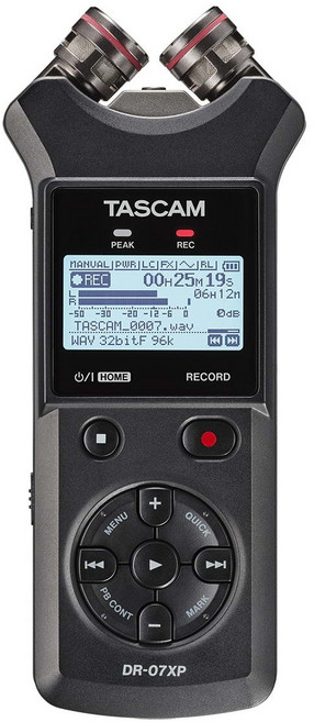 DR-07XP 녹음기 스테레오 레코더 타스캠 [정품] TASCAM DR-07X 후속제품