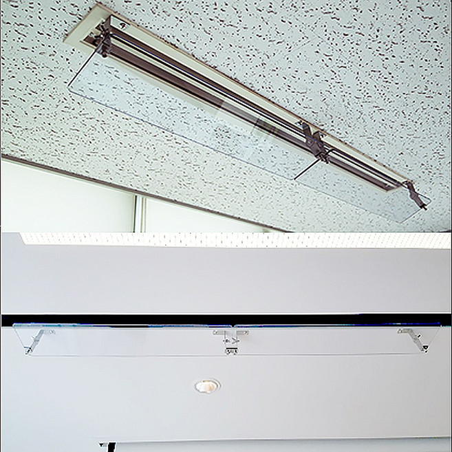 에어컨닥터 에어컨바람막이, 1개, 15. 빌딩 라인디퓨져 1세트