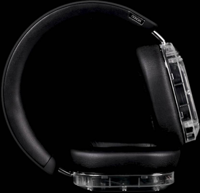 (경량) MONDO 오버이어 헤드폰 몬도 고음질 헤드셋 무선 블루투스, 투명