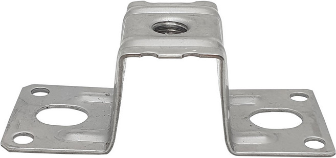 스텐 양날브라켓 대형 전산볼트 배관 고정 브라켓 3/8 삼부, 1개