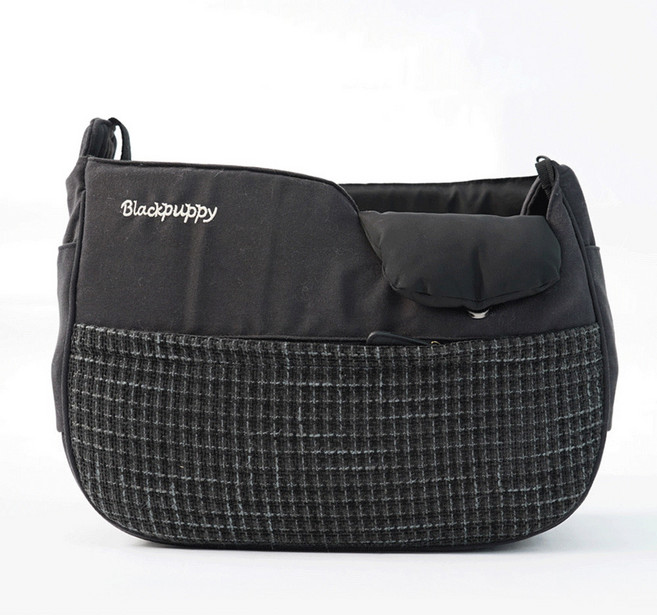 레드퍼피 강아지이동가방 헤이븐 슬링백 다크그레이