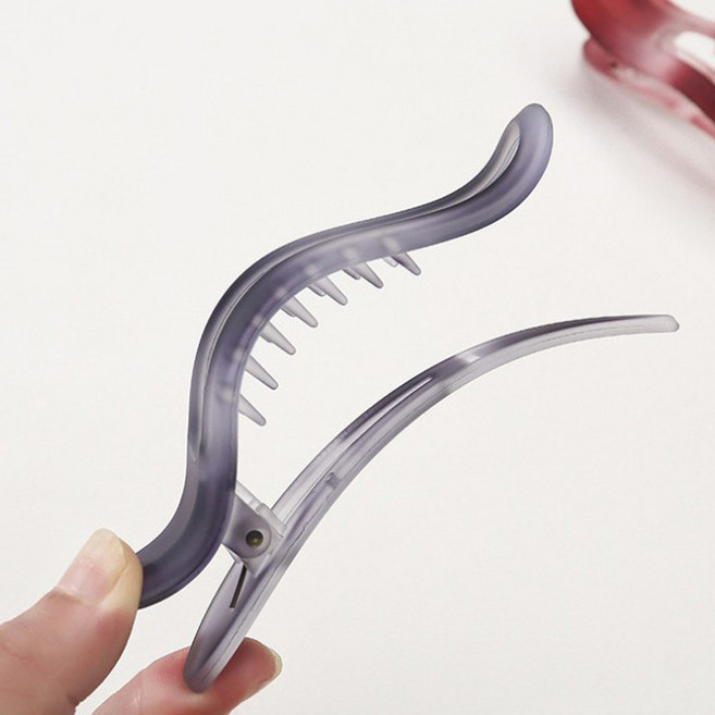 IDEA1st 일자 올림머리 집게핀 긴머리 대형 헤어집게 고정