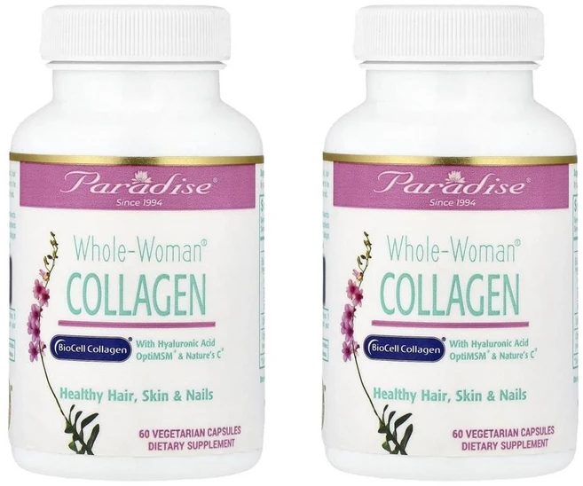 파라다이스 허브 홀 우먼 콜라겐 Paradise Herbs Whole-Woman® Collagen 60정, 2개 - 쿠팡
