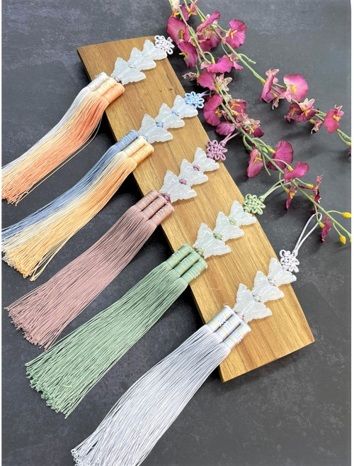 10가지 3단 삼봉술 나비노리개 한복노리개 한복소품