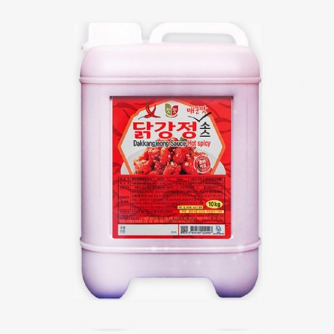 청우 첫맛 닭강정 매운맛 소스 10kg, 2개