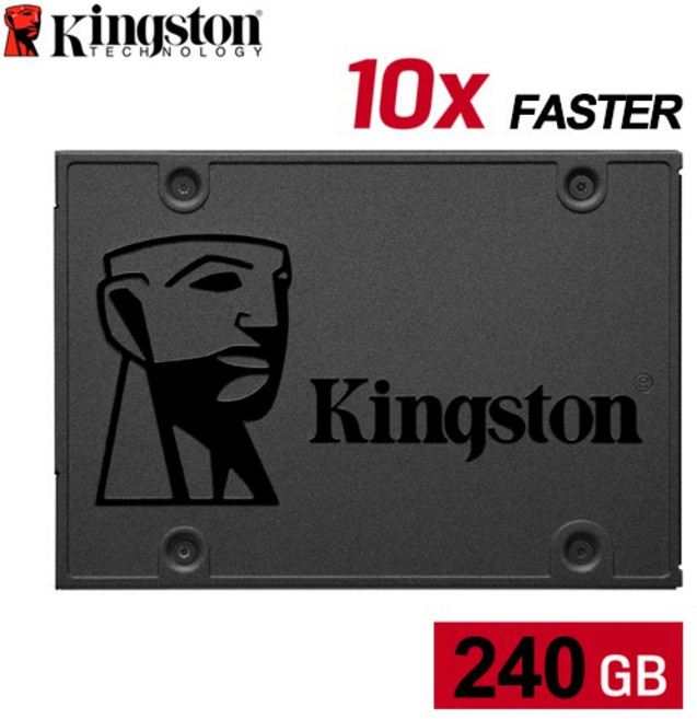 Kingston 金士頓 2.5吋 SATA3 固態硬碟, 240GB, SA400