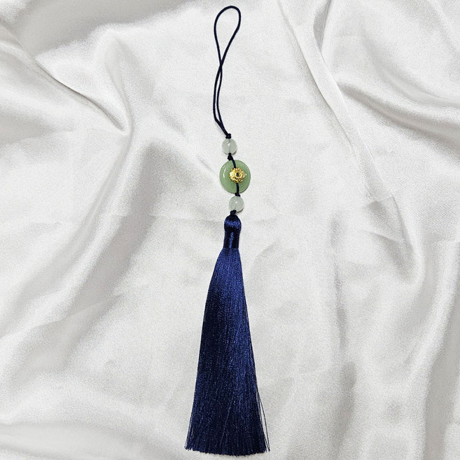 반야연 옥 노리개 고급 혼주 한복 장신구 전통 매듭 태슬