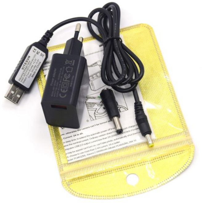 와이파이 라우터 LED 스트립 가변 전압 5V-12V 스텝 0.2V 7.2V 7.4V 8V 8.4V 9V 11V USB 전원 어댑터 케이, 02 EU, 1개