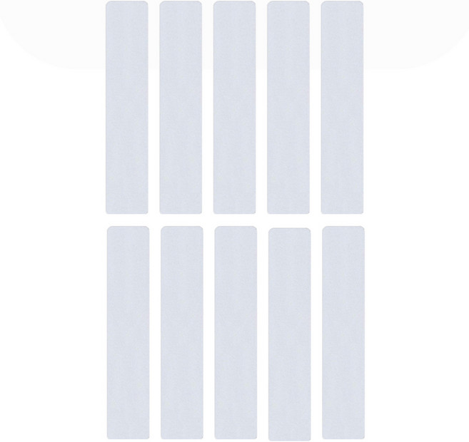 바이빈 야외 실내 초강력 미끄럼방지 스티커, 투명, 10개