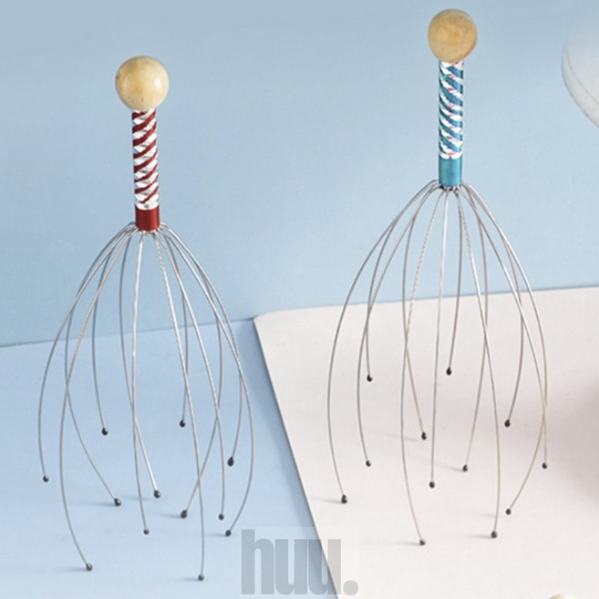 휴가모두 철 두피 관리기 두피마사지괄사