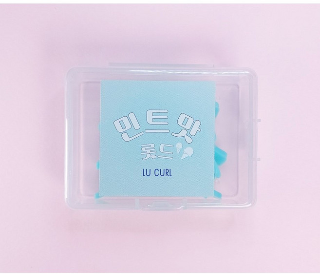 민트맛 속눈썹펌 롯드 LU컬 4종 민트롯드, 1개