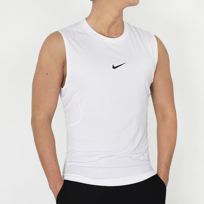 나이키 프로 헬스민소매 나시티 드라이핏 타이트 피트니스 탑