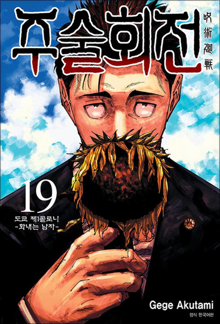 주술회전 19 권 만화 책