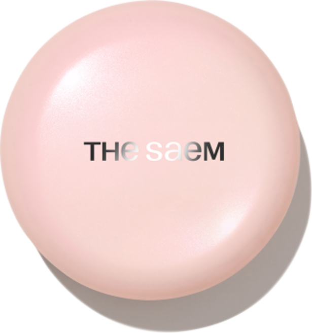 [정품] THE SAEM 더샘 글램 퍼펙션 베이크드 하이라이터 / 물광 글로우 맑은광 촉촉 하이라이터 광채 메이크업 자연광, CR01 피치라이팅, 1개