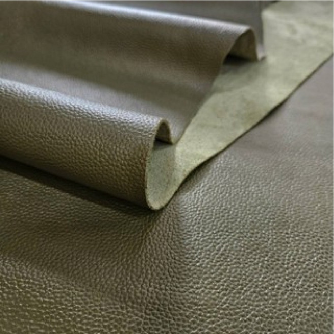 進口牛皮皮革材料 橄欖綠 C-2121423 SycaMore
