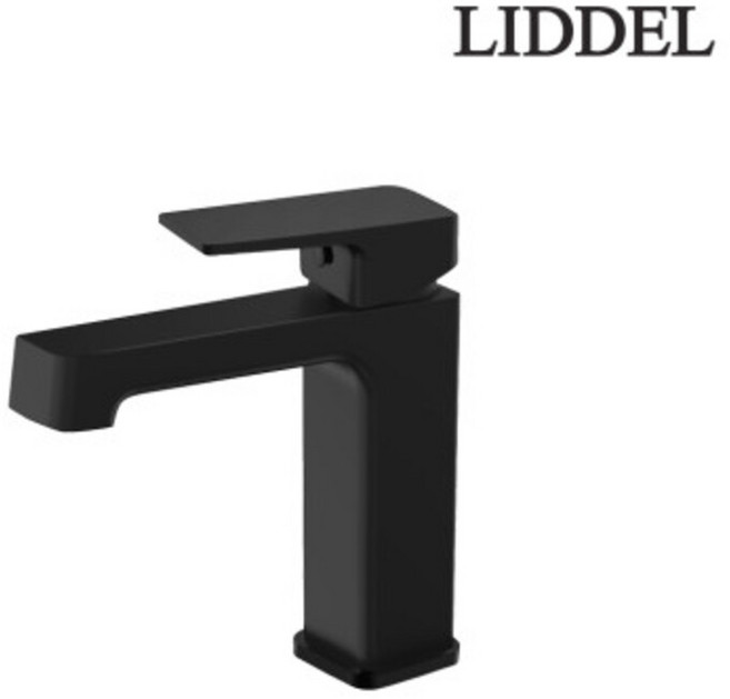 LIDDEL 리델 욕실 원홀세면수전 블랙 GL 1013 BK, 1개