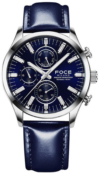 포체밀라노 남성 멀티펑션 메탈시계 FM7583 + 조절공구