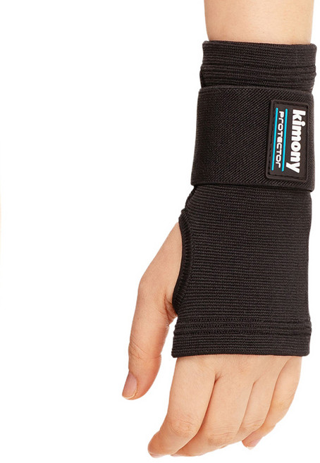 키모니 네오맥스 서포터 엄지형 손목 보호대 KNP7100, 블랙, 2개