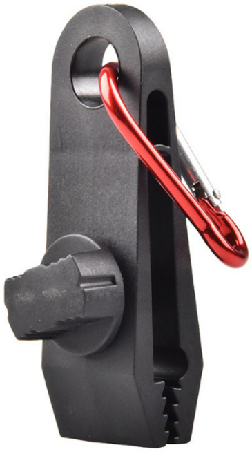 텐트 타프 클립 집게 악어 이지 클립 비너포함, 타프클립(비너포함)