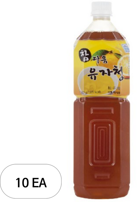 파낙스 참다음 유자청, 1.5L, 10개