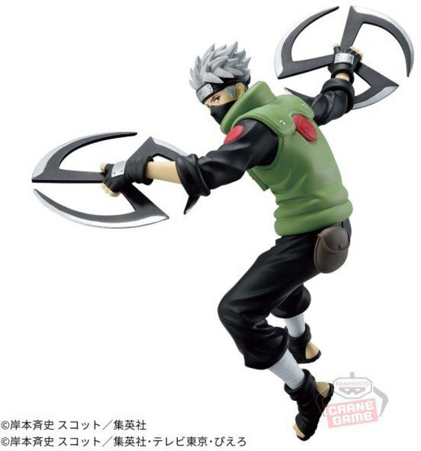 반프레스토 나루토 NARUTOP99 하타케 카카시 피규어, 1개