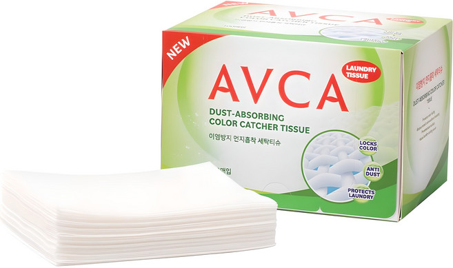 아브카 이염방지 먼지흡착 세탁티슈, 100개입, 1개