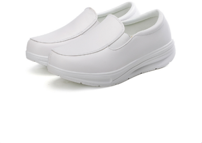 여성용 캐주얼 쿠션 간호사 신발