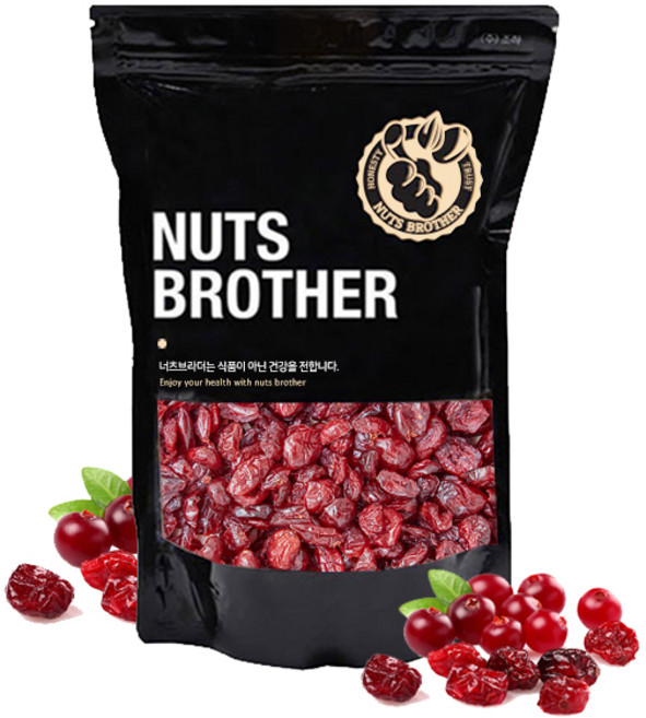 너츠브라더 건크랜베리, 1kg, 1개