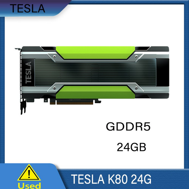 NVIDIA TESLA K80 24GB GPU J0G95A 796124-001 699-22080-0200-501 비디오 카드용 기존 그래픽 카드