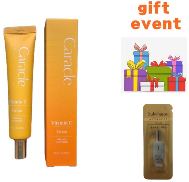 카라클 비타민C세럼 + 윤조에센스 퍼펙팅 50매, 1개