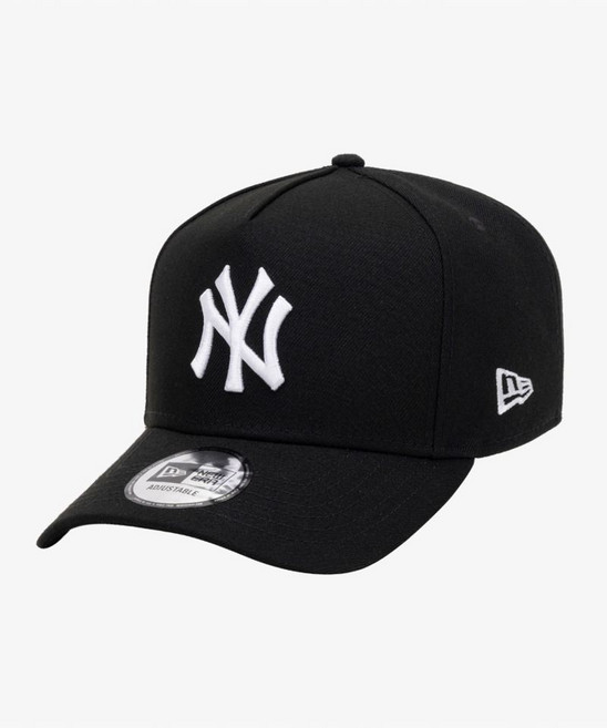 뉴에라 NEW ERA 베이직 LA 다저스 K프레임 볼캡 화이트 온 블랙 13583794 547189