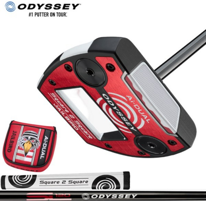 오딧세이 Ai 듀얼 S2S(스퀘어2스퀘어) 제일버드 제로토크 퍼터 캘러웨이코리아정품 2026년, OS 그립 34인치 [86.36cm]