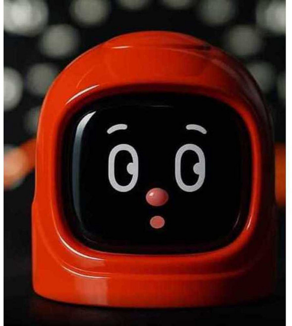 자동차 장난감 장식품 전자 애완동물 패션 플레이 동반자 스마트 로봇 표현, 1개, 흑요석블랙세트