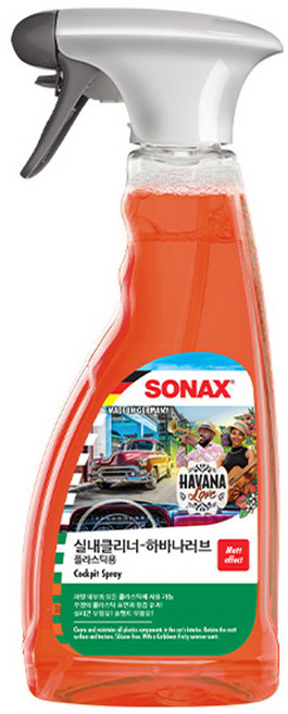 소낙스 하바나 러브 실내 클리너, 1개, 500ml