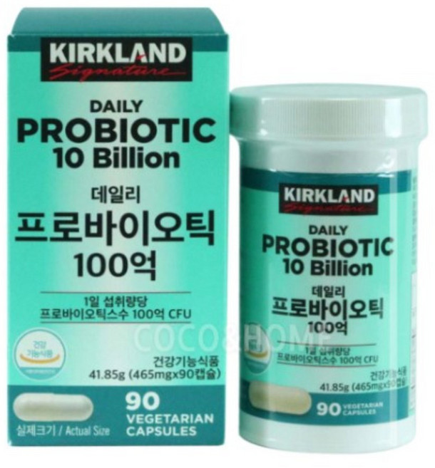 KS데일리 프로바이오틱 100억 465mg x 90캡슐, 90회분, 1개