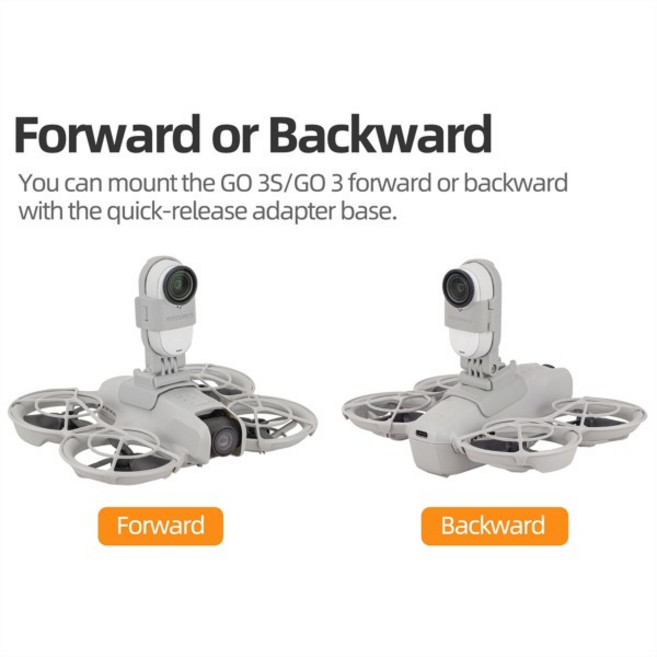 Insta360 GO 3S/GO3용 Sunnylife 액션 카메라 마운트 DJI NEO 액세서리 및 WMAN용 드론 확장 어댑터