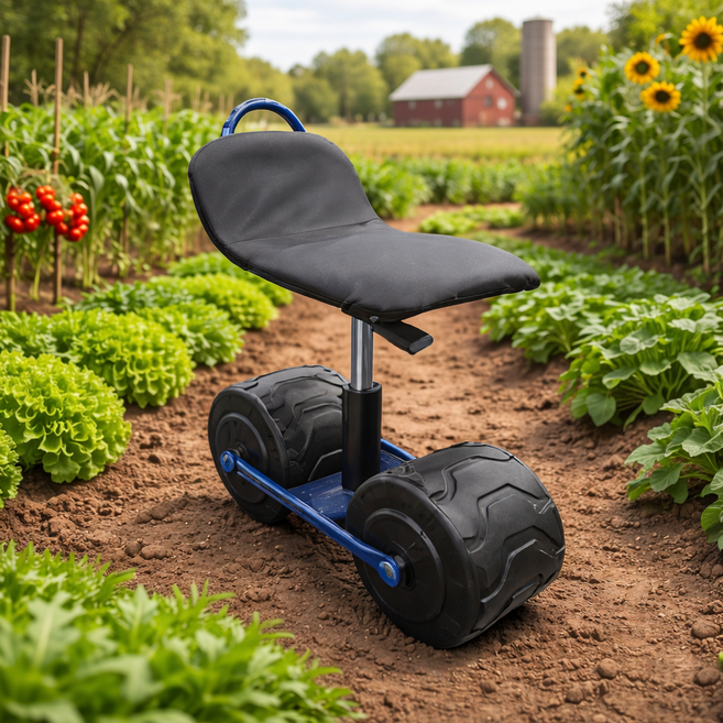 삼원테크 과수원 바퀴의자 농업용 의자 작업의자 SW-009 5.3Kg, 1개