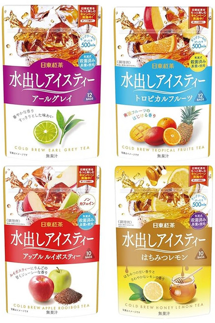 [Amazon.co.jp 한정] 닛토 홍차 수출 아이스 티 아소트 세트 4 종