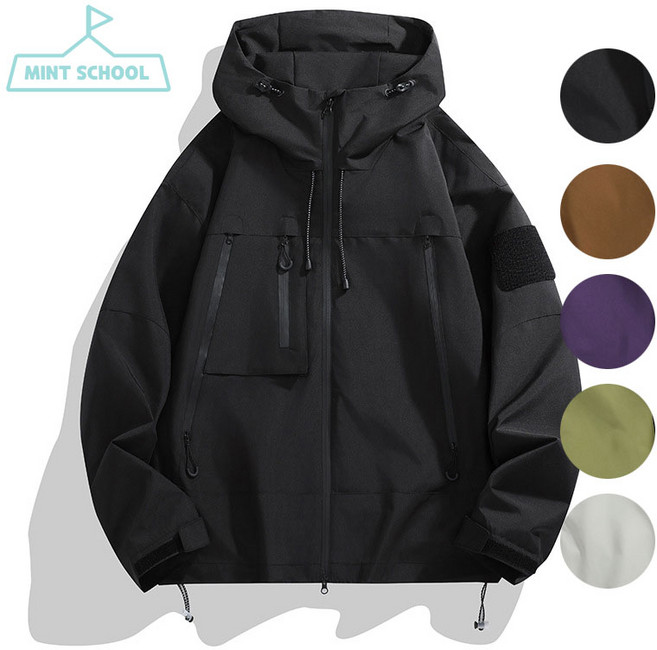 민트스쿨 남녀공용 아웃도어 등산복 바람막이