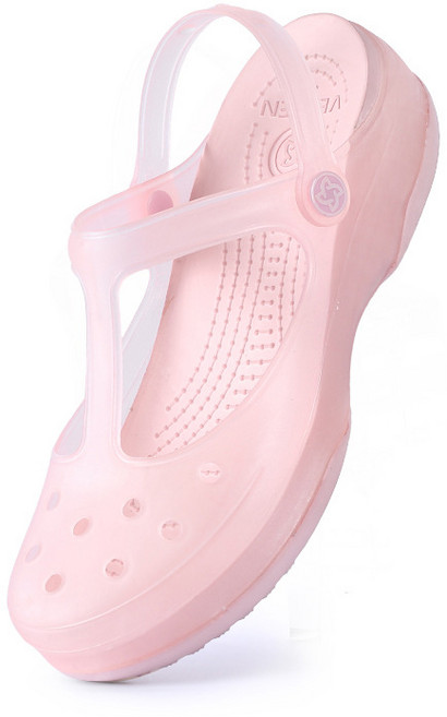 여름 여성용 폭신 발편한 젤리슈즈 미끄럼방지 슬리퍼 샌들 4C885