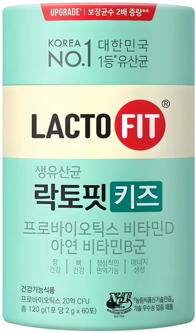 락토핏 생유산균 키즈, 120g, 1개 - 쿠팡