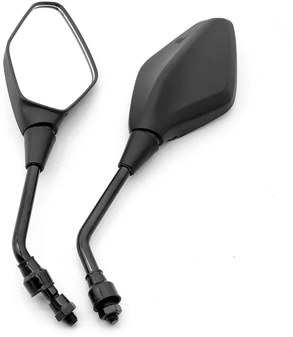 오토바이백미러 BMW R1200 R1250GS F650 F750 F850 F700 F800 G310 GS 용 M10 바이크 오토바이 백미러 수정, 01 Black, 1개