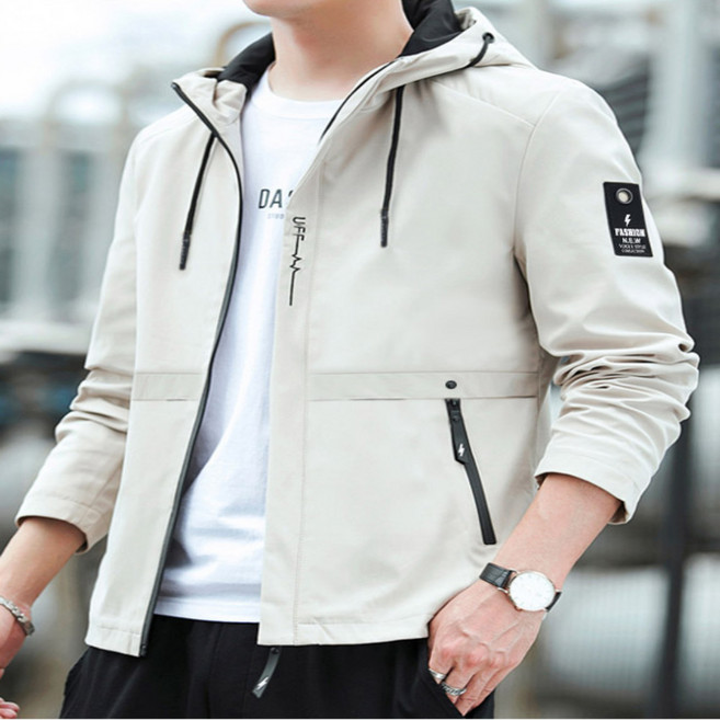 리빙에이치 남성 바람막이 점퍼 후드 윈드자켓 3색