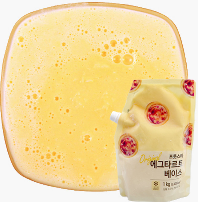 냉동 리얼 에그타르트 베이스, 1개, 1kg