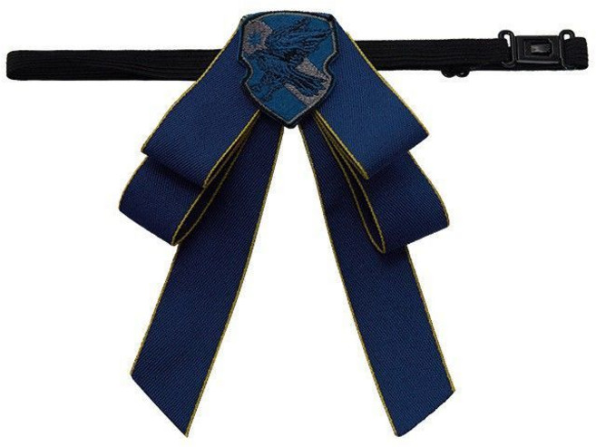 哈利波特 學院系列 飾品 領結 徽章 高筒襪 勛章 長筒襪, 1個, 徽章領結 拉文克勞