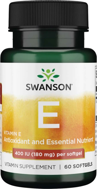 스완슨 비타민 E 400IU 소프트젤, 1개, 60정 - 쿠팡