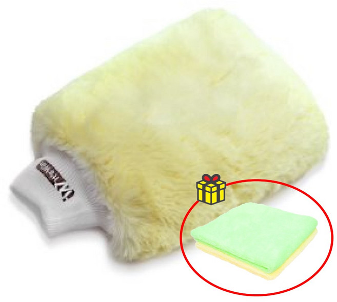 잇츠윈 시그니쳐 X 워시미트 세차 양모 미트 크림+타월, 1개