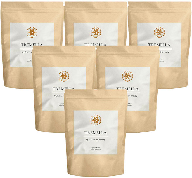 수퍼피스트 (Super Feast) 슈퍼피스트 트레멜라 (흰목이버섯) 분말 250g X 6개, 1.5kg, 1세트