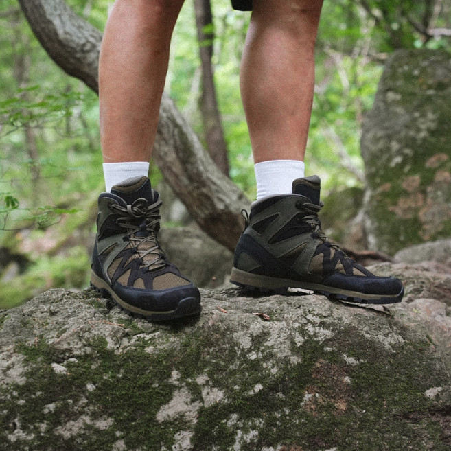 카라반 CRV 프리트렉 하이 고어텍스 초경량 멀티 등산화 / 카키 / 고어텍스 등산화 남여공용 가볍고 편안한 등산화 (FREE TREK HI GORE-TEX/KHAKI)