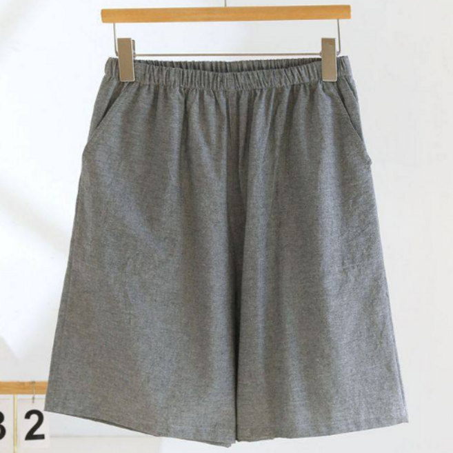 헤이룸 순면 무지 파자마 반바지